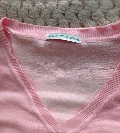 Krásna cukríkovo ružová vesta 36/38, gate,36 / 38