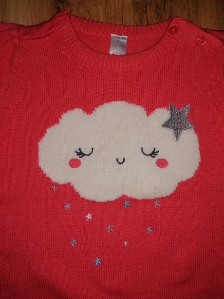 Obláčikový svetrík, baby club,92