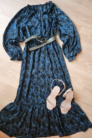 Krásne lahulinké šaty zara, zara