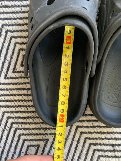 Zara slapky / crocsy, zara,34