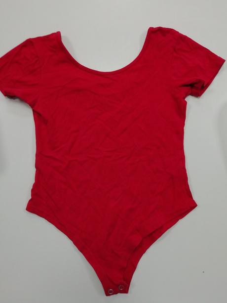 Červené body tričko, s