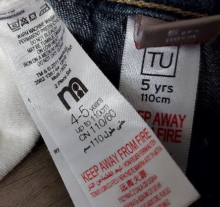 Letný setík pre 5r. chlapca, mothercare,110