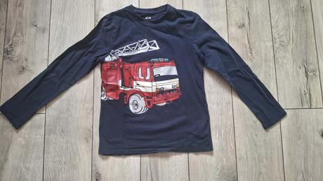 Tričko c&a 140 požiarnicke auto, c&a,140