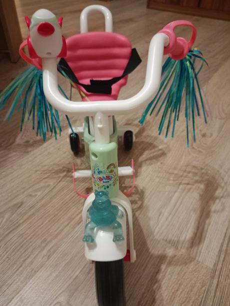 Baby born bicykel+prilba, 