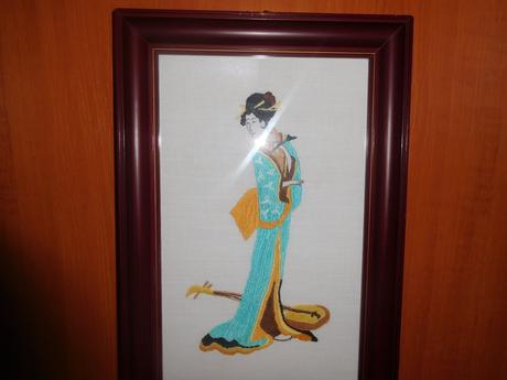 Obraz vyšívaný čínanka, 