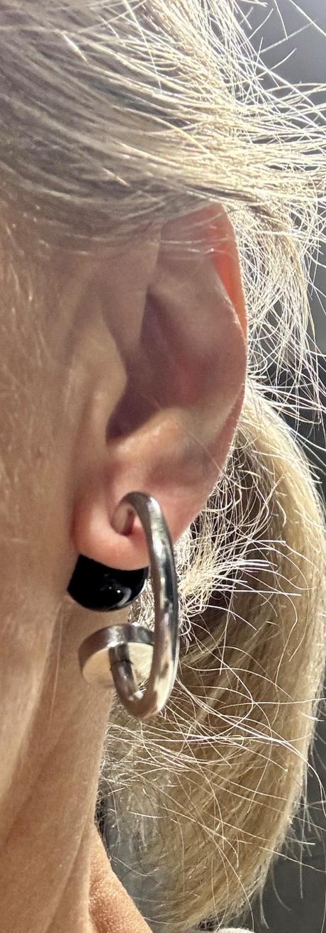 Calvin klein nausnice kruhove, calvin klein