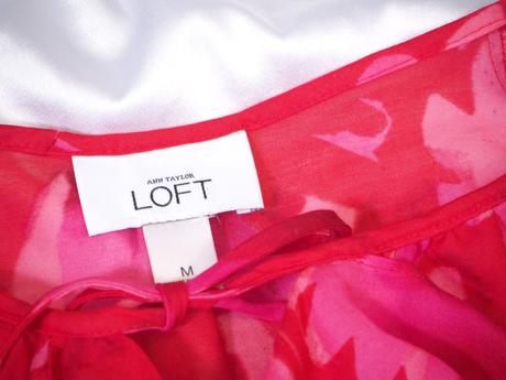 Luxusná blúzka ann taylor loft, m