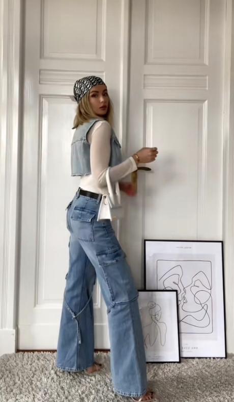 Zara cargo džínsy, zara,32 / xs