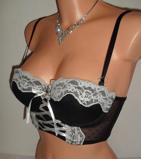 Korzetova braletka push up, 75a