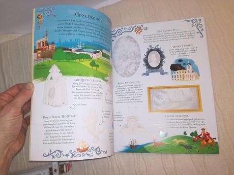 Usborne royal london sticker book, 