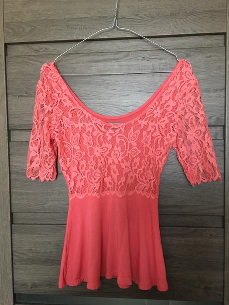 Tričko s čipkou, tally weijl,s