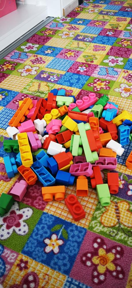 Gumená stavebnica 100ks, 