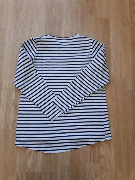 Pásikavé tričko s mickey mousom, 134