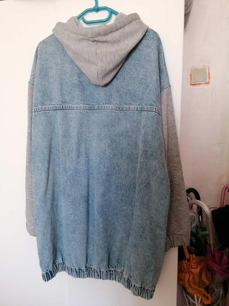 Džínsová mikina boohoo, 36