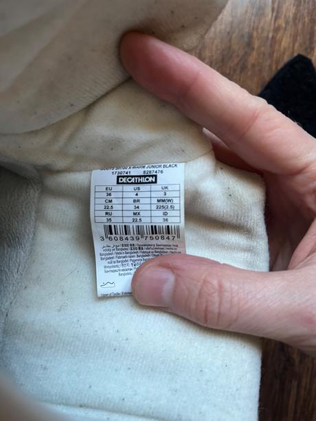 Snehule v dobrom stave, decathlon,36