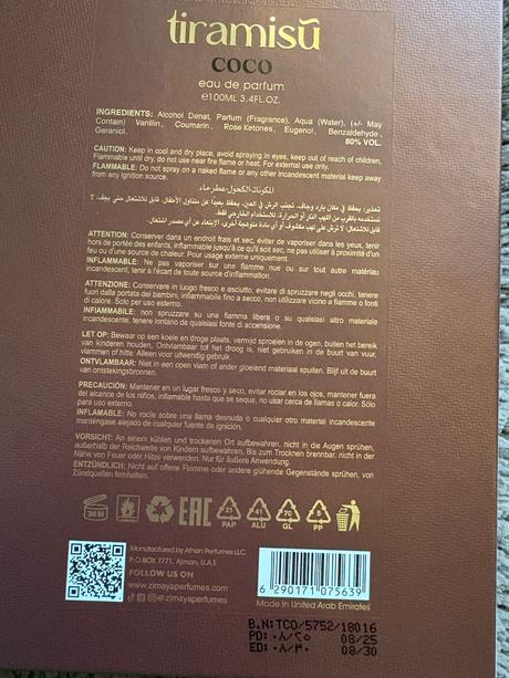 Zimaya tiramisu coco 100ml,
