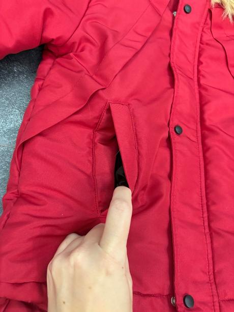 Bunda sinsay 98 červená, sinsay,98