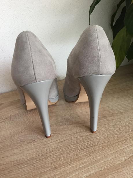 Semišove lodičky - väčšia 38, 38