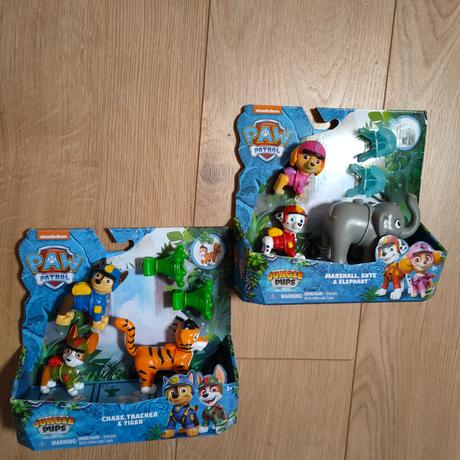 2 sady s figúrkami labková patrola,