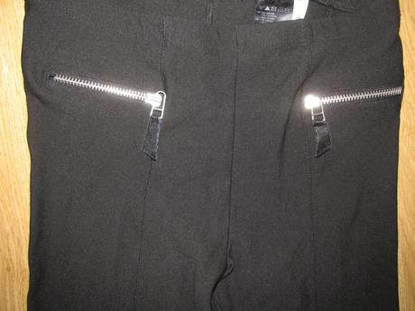 Čierne džegínsy v. 158, h&m,158