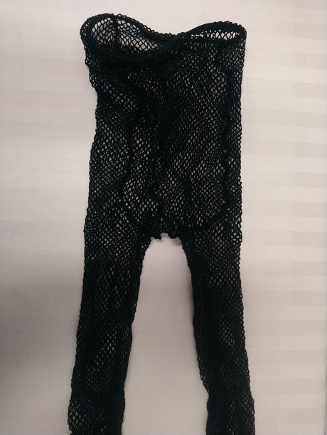 Sieťované čierne pančuchy čarodejnica,