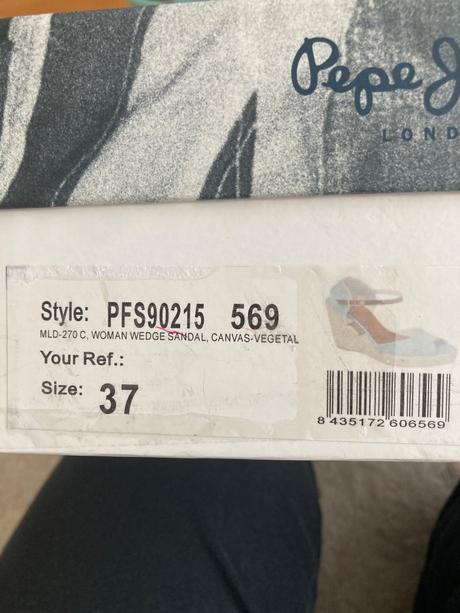 Pepe jeans sandale na platforme, pepe jeans,37