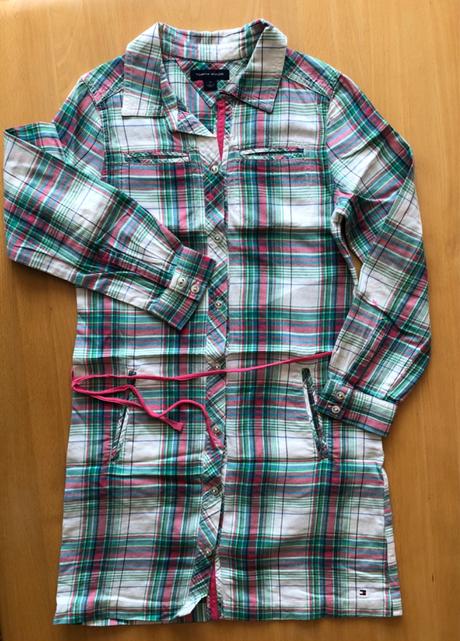 Koselove karovane saty, tommy hilfiger,146