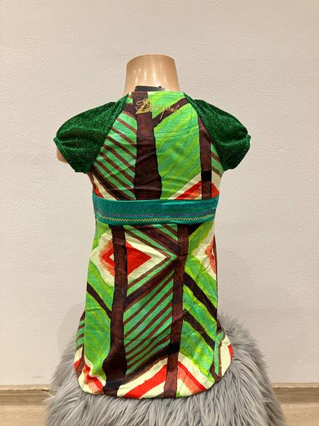 Dievčenské šaty krátky rukáv desigual (5-6 r.), desigual,116