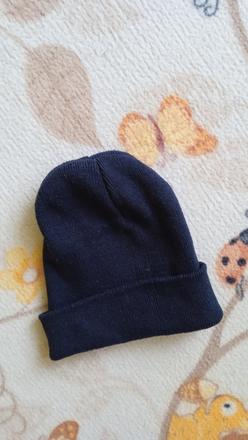 Tmavomodrá čiapka beanie, 116