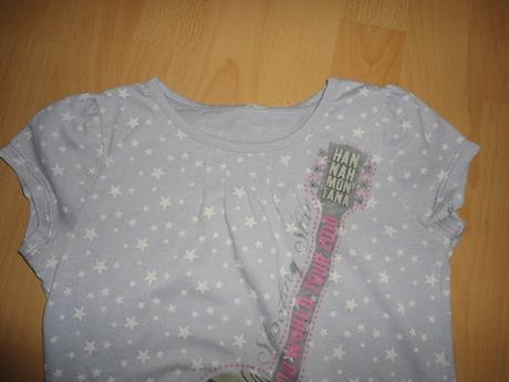 Fialove tricko hannah montana, george,128