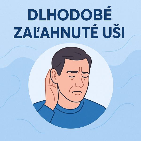 Dlhodobé zaľahnuté uši bez príčiny