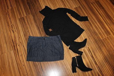 Mini jeansová sukňa house of denim v. 40, 40