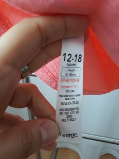 Tričko - nenosené, george,80