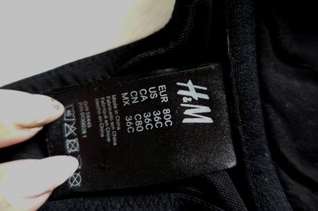Podprsenka na kojenie h&m 80c, 80,c