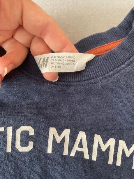 Mikina, h&m,140