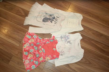 Tričká s dlhým rukávom 104 cm  3ks next, 1ks m&s, next,104