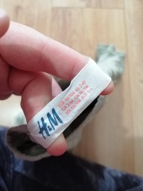 Tričko s palmou, h&m,98