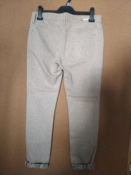 Dámske béžové nohavice mac, mac,40