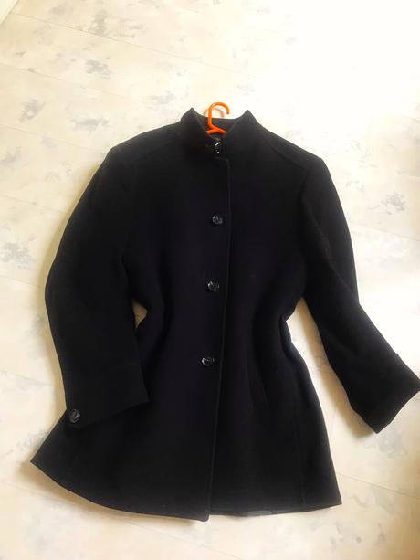 Luxusný pánsky vlnený 3/4 kabát, xl