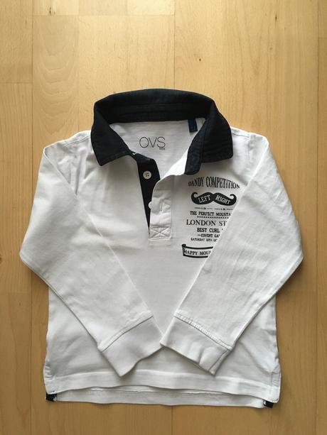 Polo tricko s dlhym rukavom v. 98, 98