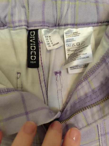 Pohodlné h&m nohavice, h&m,s