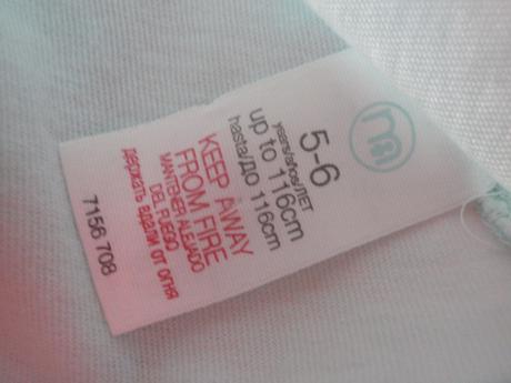 3x tričko s krátkym rukávom, h&m,110