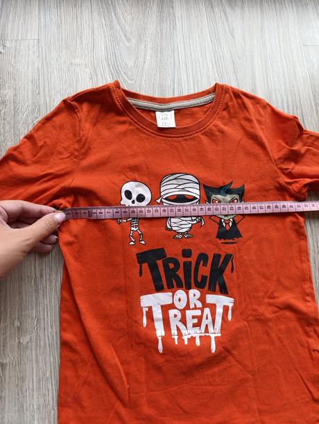 Chlapčenské halloween oranžové tričko, sinsay,116