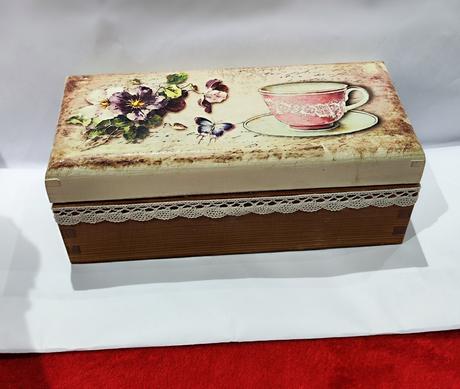 Krabička dóza na čaj, 