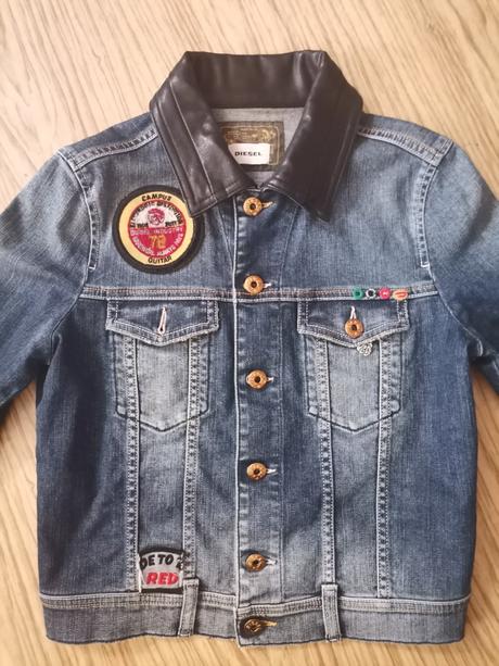 Riflová bunda diesel xs, diesel,xs