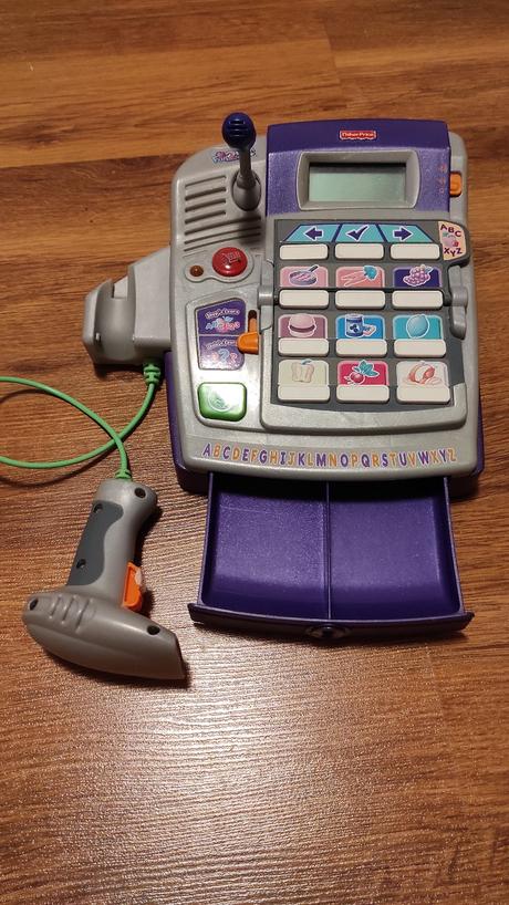 Pokladnica fisher-price, 