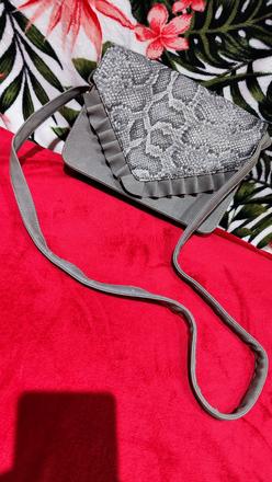Šedá crossbody kabelka,