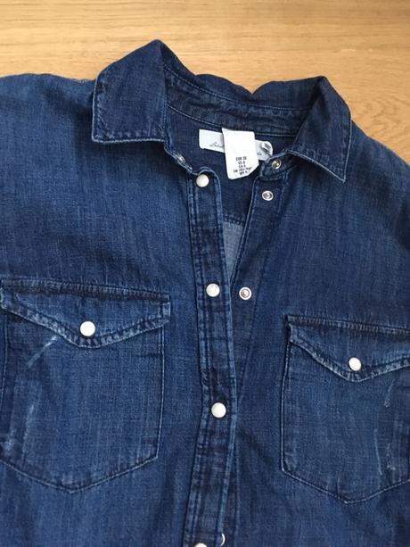 Hm rifľová košeľa 36, h&m,36