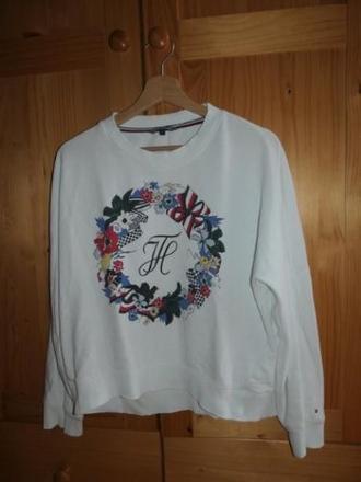 Tommy hilfiger stylova, moderna mikina s/m, tommy hilfiger,m