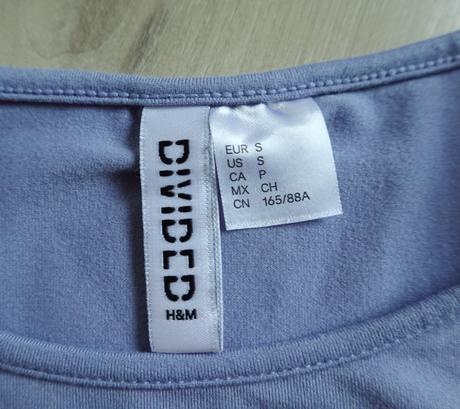 Jemné tričko h&m divided, h&m,s